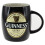 Guinness Ceramic Guinness Barrel Mug With Extra Stout Label, Black Colour 1