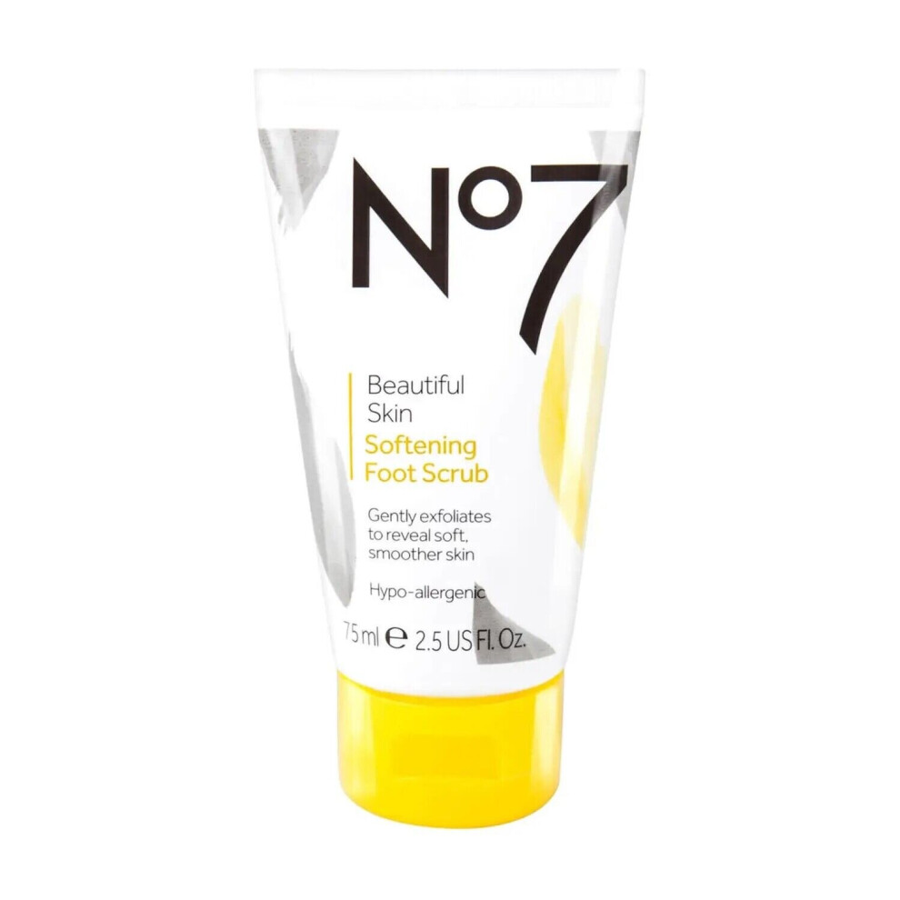 No7 Beautiful Skin Softening Foot Scrub 75ml