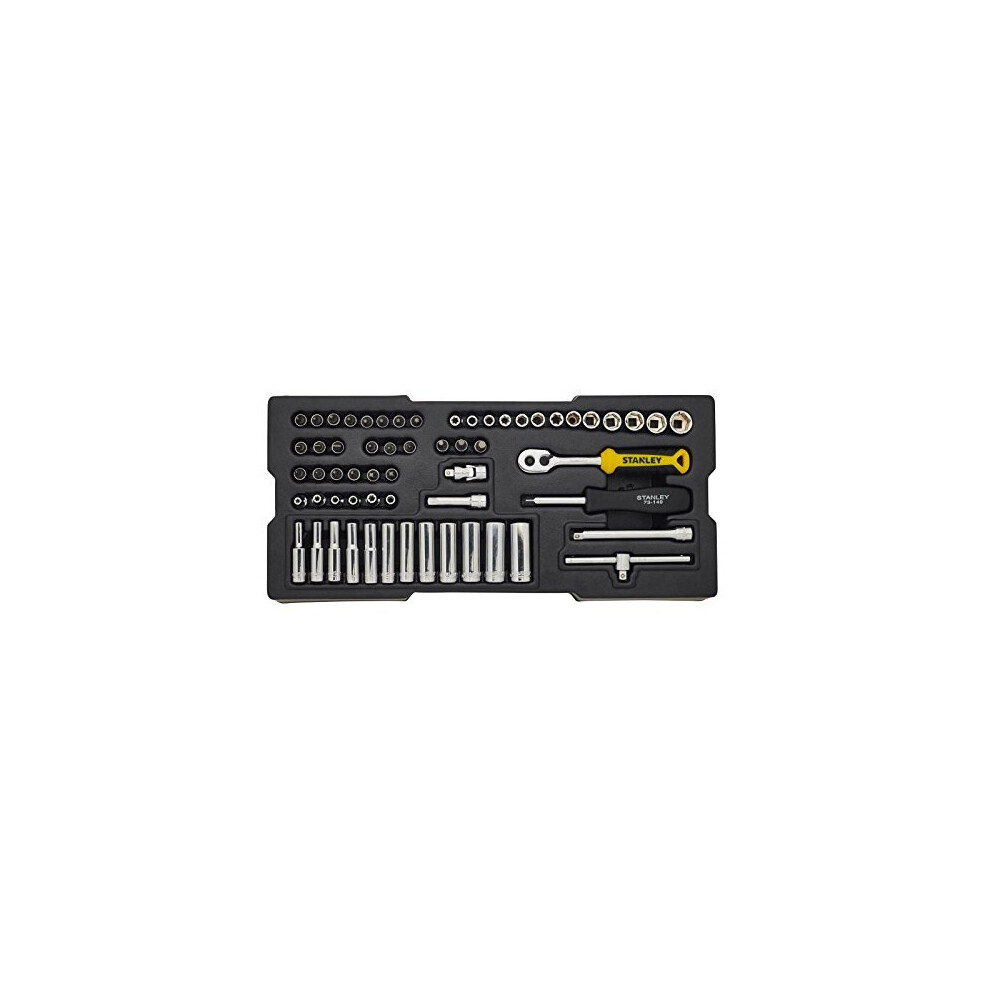 Transmodule System 1/4in Drive Metric Socket Set 60 Piece