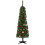 AAMEN 6ft Artificial Pencil Christmas Tree With Folding Metal Stand 368 Tips 2
