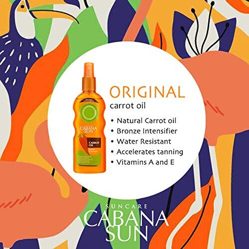 Cabana Sun Original Carrot Oil Spray, 200 ml 2