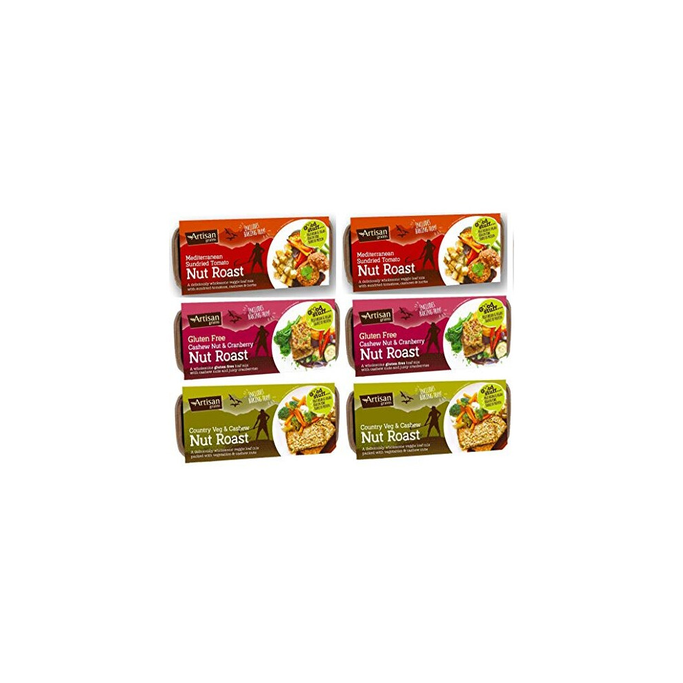 Artisan Grains Nut Roast Mixed Case 6 x 200g