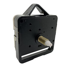 New Replacement Supersweep Silent Clock Movement Mechanism Motor - DIY - Fittings - Various Sizes (Medium - Gold Thread 10mm - Total 17mm)