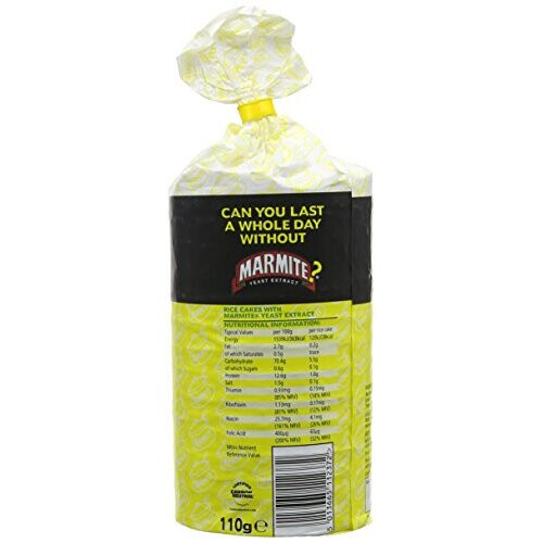 Marmite Rice Cakes, 110 g (Pack of 6) 1