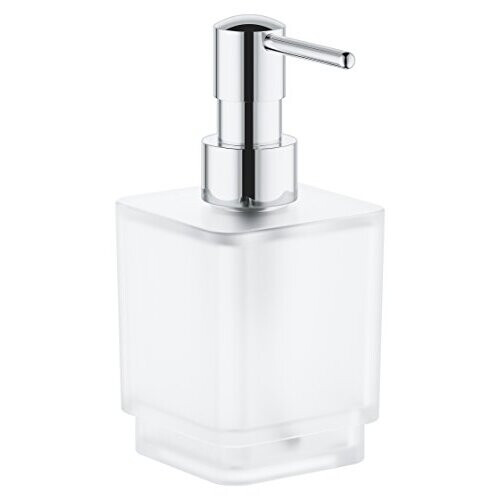 Grohe GROHE Selection | Bathroom Accessories | Cube Soap Dispenser | Chrome | 40805000