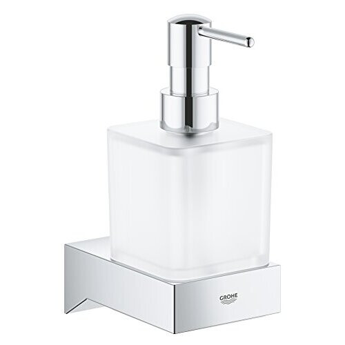 Grohe GROHE Selection | Bathroom Accessories | Cube Soap Dispenser | Chrome | 40805000 1