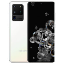Samsung Galaxy S20 Ultra 5G | 12GB RAM, 128GB | White | 6.9-inch Dynamic AMOLED 2X, 120Hz, 108MP Quad Camera, IP68, Single SIM - Refurbished