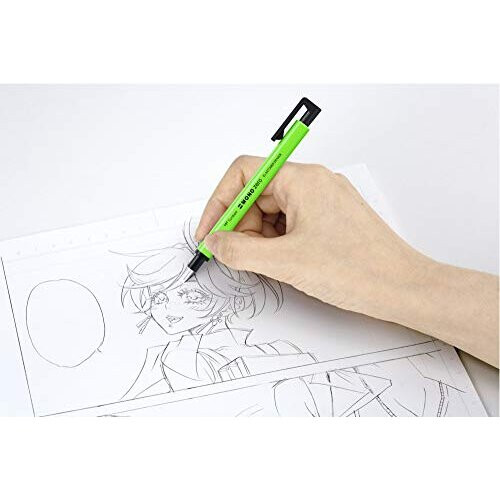 Tombow Mono Zero - Precision Eraser Pen – Neon Orange 2