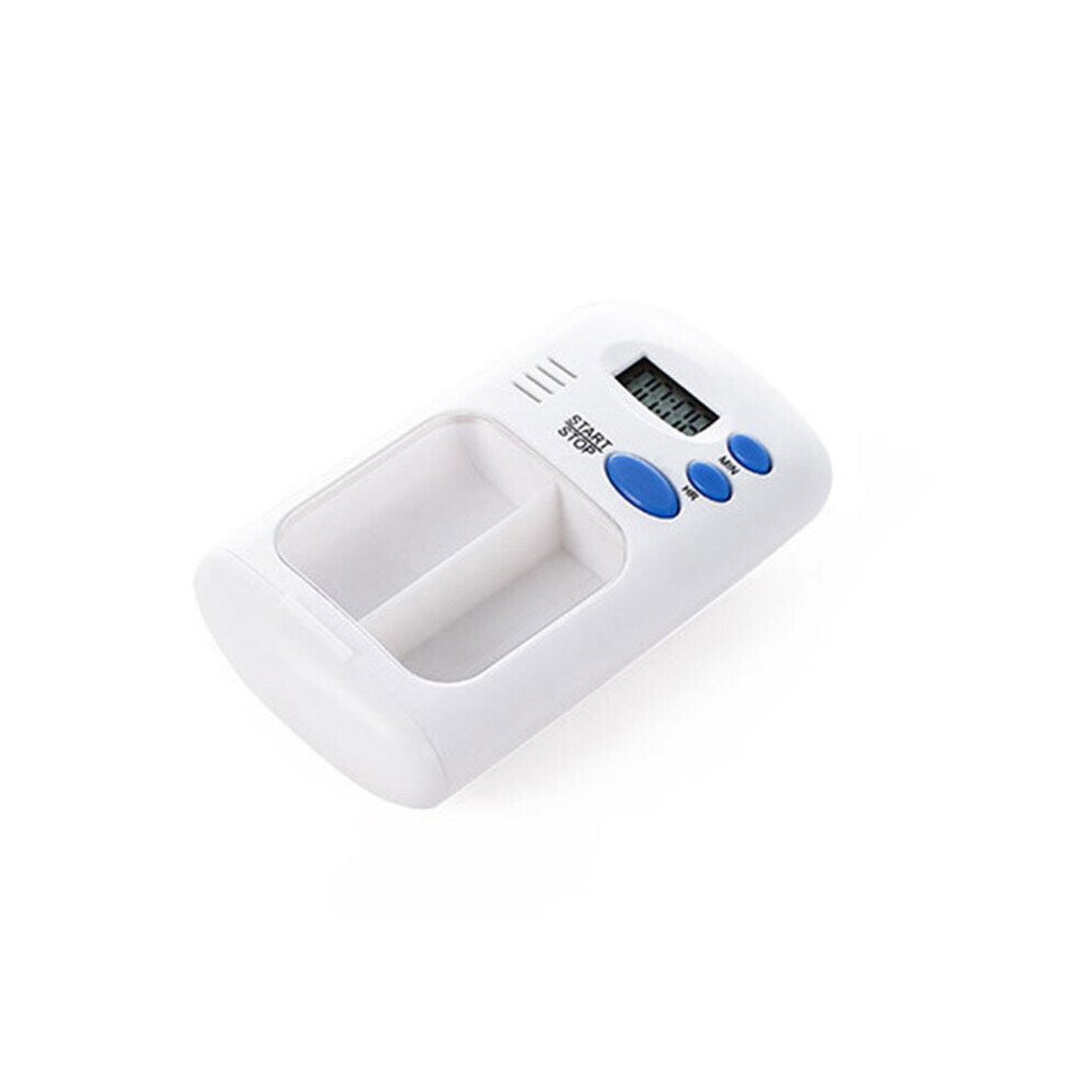 Mini Pill Reminder Smart Electronic Pill Box Medicine Case With 2 Compartments