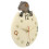 (B) Dinosaur Wall Clock 3d Dinosaur Egg Hanging Clocks Kids Silent Decorative Clock 1