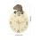 (B) Dinosaur Wall Clock 3d Dinosaur Egg Hanging Clocks Kids Silent Decorative Clock 2