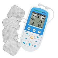 TENS Machine Plus EMS Massager Combo Device TENS Muscle Stimulator & Massage Dual Channel Pain Reliever