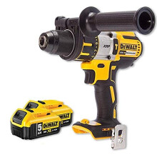 Dewalt DCD996N 18v XR Brushless Hammer Combi Drill with 2 x DCB184 5Ah Batteries