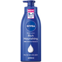 NIVEA Body Lotion(400ml)With Deep Care Serum, Almond Oil and Vitamin E
