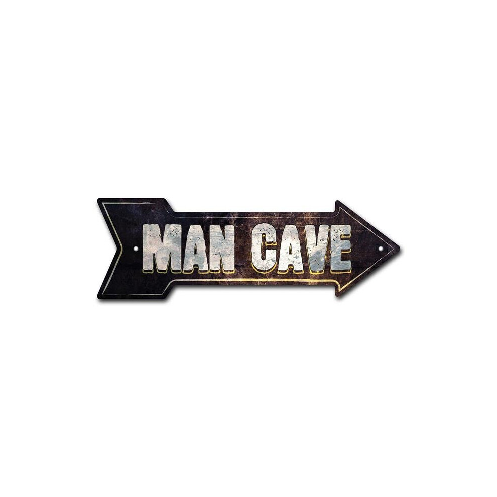 MightySkins RD-A-999755 Peel & Stick Art Removable Man Cave Decal - Indoor & Outdoor Decor 24 in. Direction Sticker Vinyl Wall