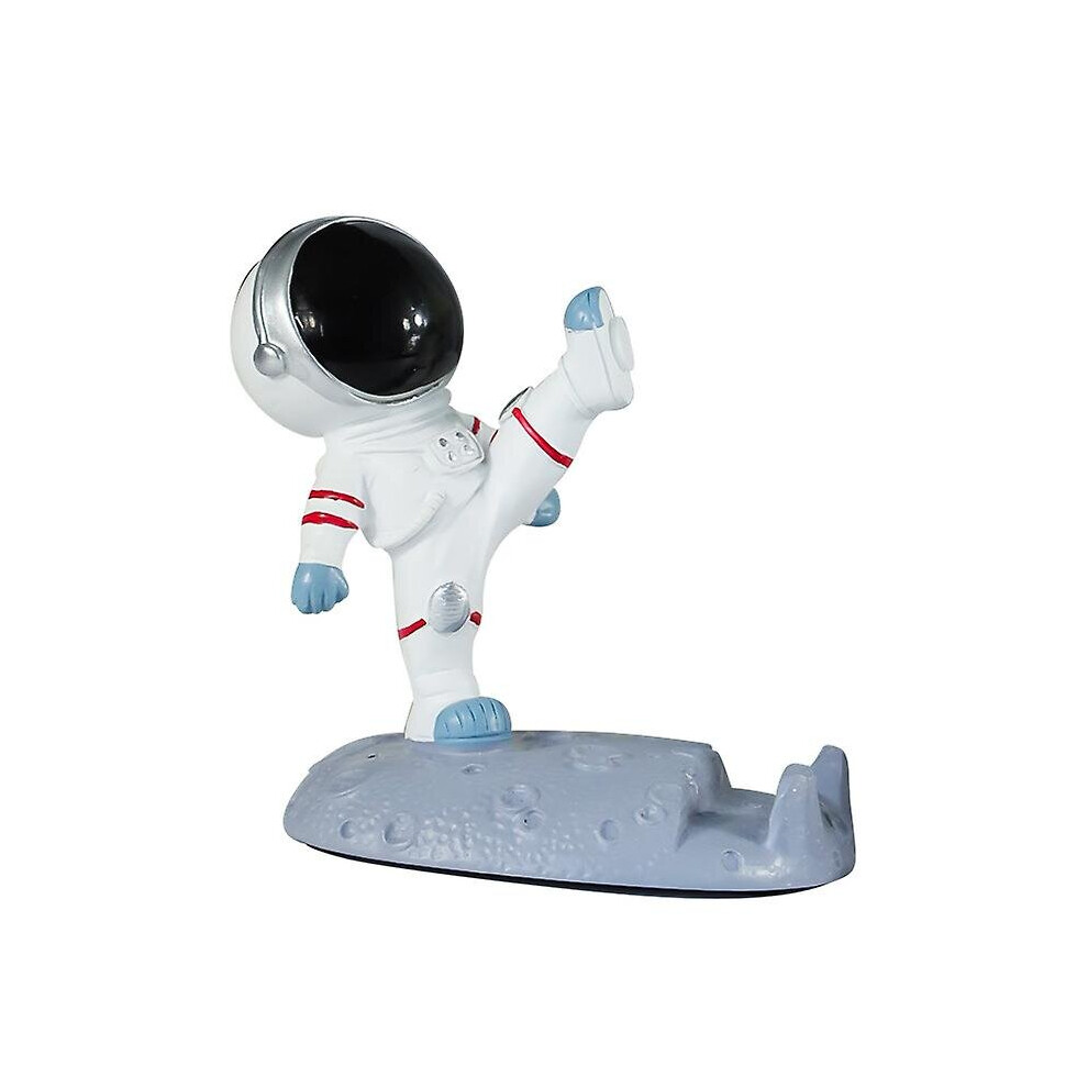 Astronaut Phone Holder Spaceman Desktop Resin Stand For Mobile Phone Tablet 768619192799