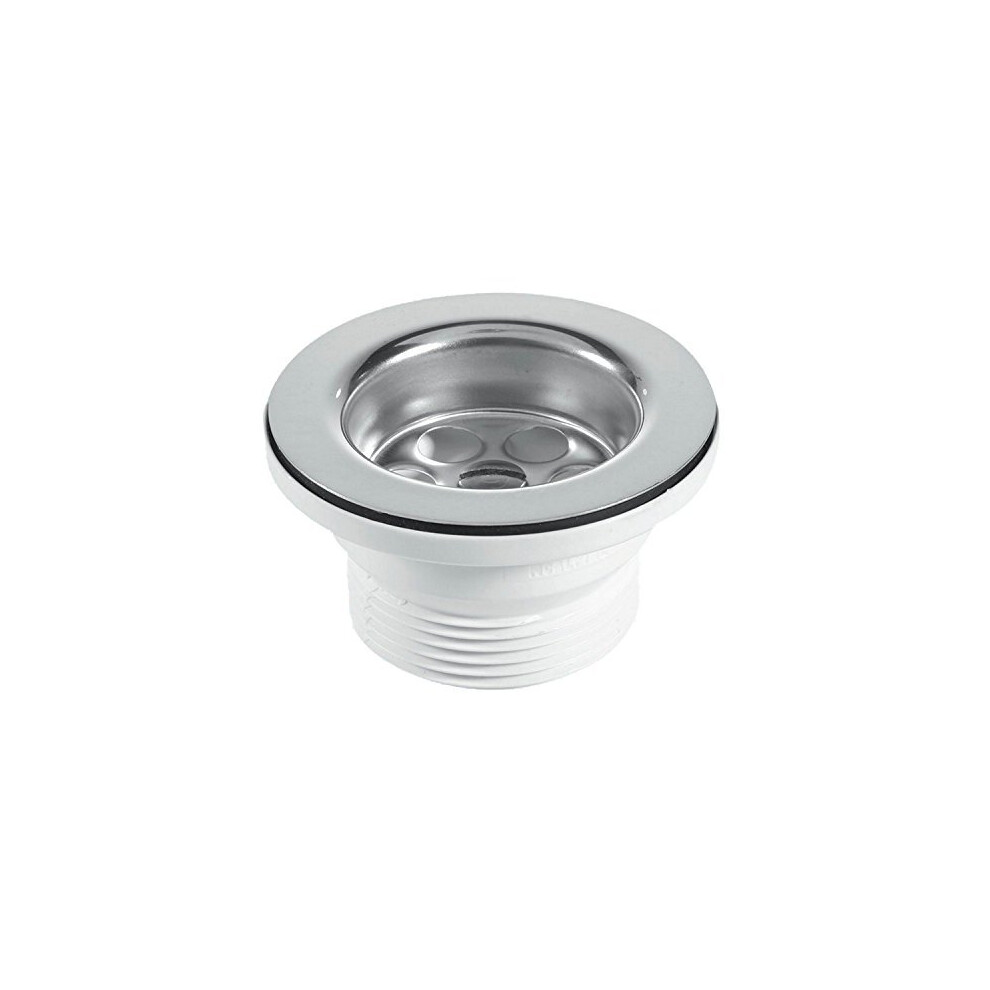 McAlpine BSW10PR 70mm Flange Centre Pin Sink Waste, White