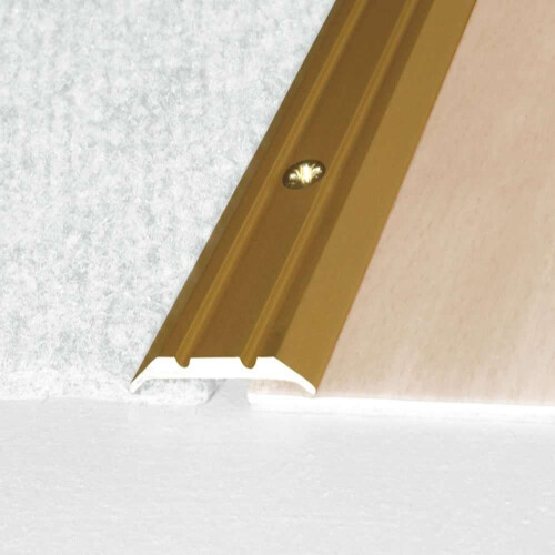 (0.93m, Inox) A12 25mm Anodised Aluminium Flat Door Threshold Strip