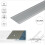 (0.93m, Silver) A02 30mm Anodised Aluminium Flat Door Threshold Strip 3