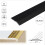 (2.7m, Black) A01 30mm Anodised Aluminium Door Threshold Ramp Profile 5