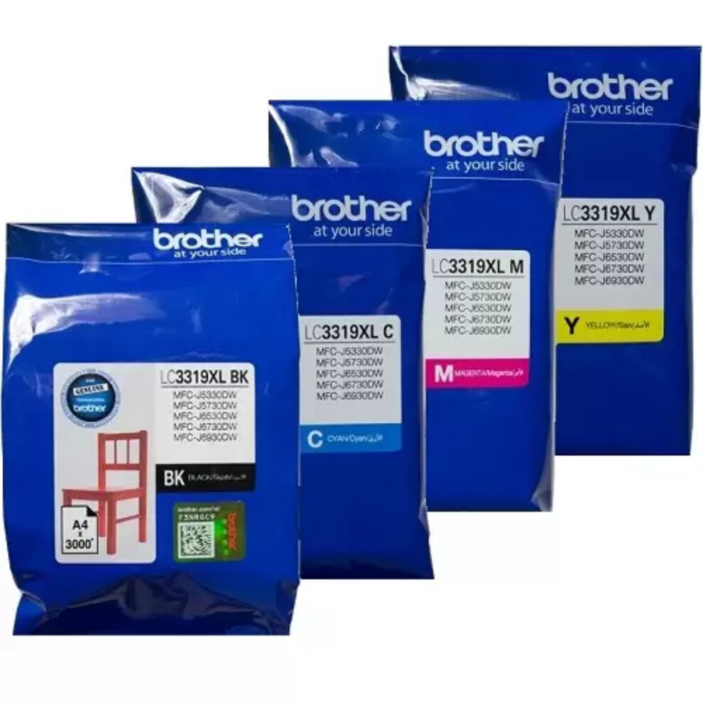 GENUINE Original Brother LC3319XL ink Cartridge MFC-J5330DW MFC-J5730DW MFC-J6530DW MFC-J6730DW MFC-J6930DW