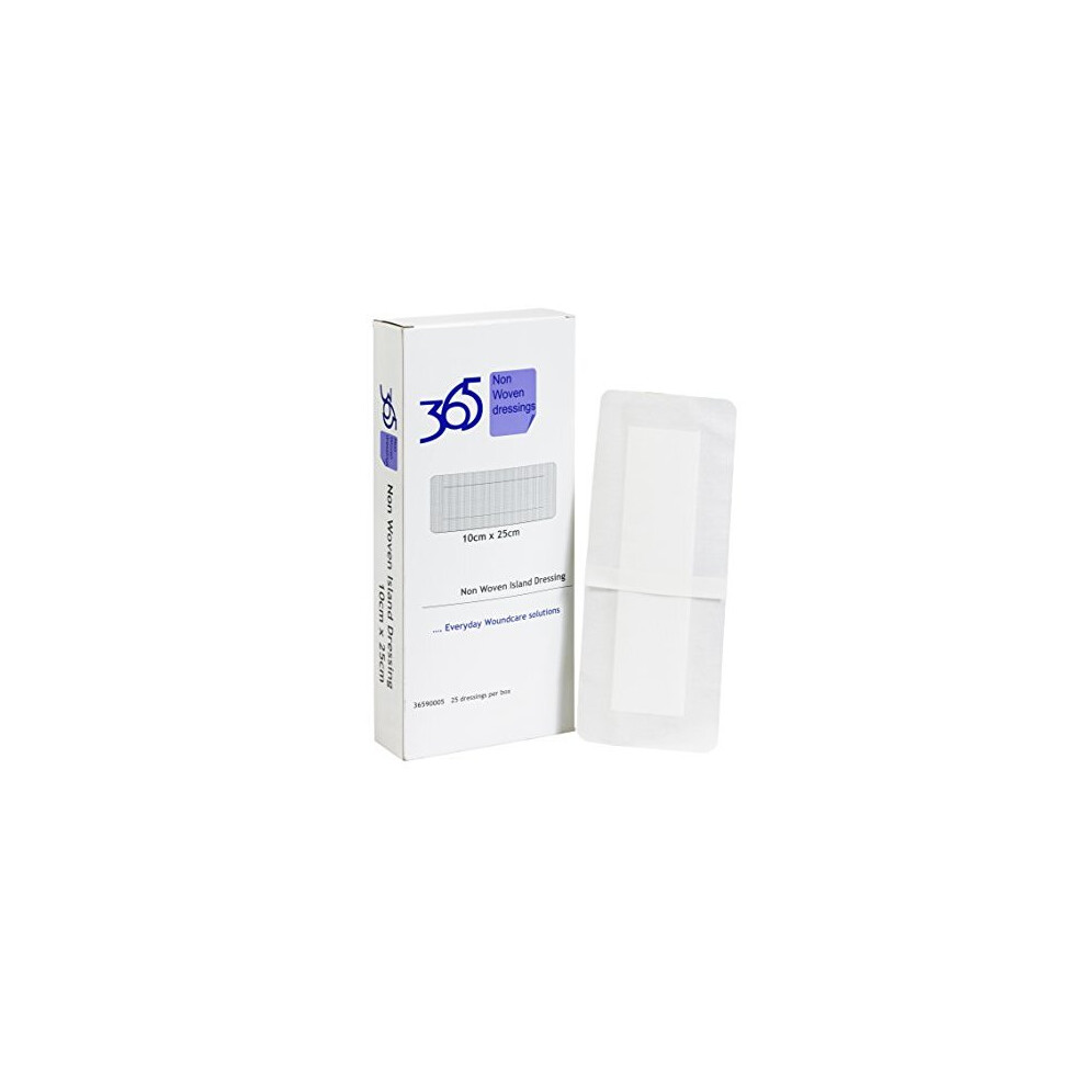 365 Healthcare 365 Non Woven Island Dressing 10 X 15 Cm - Pack Of 50 (Ref 36590003)