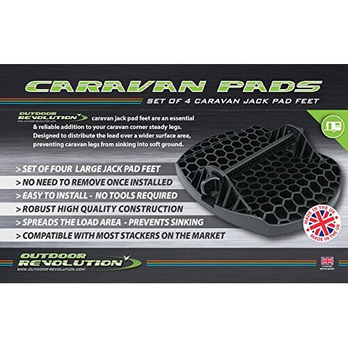Outdoor Revolution Outdoor Revolution AC455 Caravan Jack Pad Feet (4 Pack)