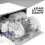 Dellonda Compact Tabletop Dishwasher 6 Place Settings, 6 Programmes, Low Noise, 6.5L Cycle - White - DH83 3