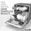 Dellonda Compact Tabletop Dishwasher 8 Place Settings, 6 Programmes, Low Noise, 8L Cycle - Silver - DH87 5