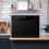 Dellonda Compact Tabletop Dishwasher 6 Place Settings, 6 Programmes, Low Noise, 6.5L Cycle - Black - DH85 7