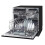 Dellonda Compact Tabletop Dishwasher 8 Place Settings, 6 Programmes, Low Noise, 8L Cycle - Black - DH88 12