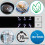 Dellonda Compact Tabletop Dishwasher 6 Place Settings, 6 Programmes, Low Noise, 6.5L Cycle - White - DH83 4
