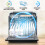 Dellonda Compact Tabletop Dishwasher 8 Place Settings, 6 Programmes, Low Noise, 8L Cycle - Black - DH88 3