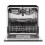 Dellonda Compact Tabletop Dishwasher 8 Place Settings, 6 Programmes, Low Noise, 8L Cycle - Black - DH88 13