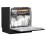 Dellonda Compact Tabletop Dishwasher 8 Place Settings, 6 Programmes, Low Noise, 8L Cycle - Black - DH88 8