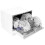 Dellonda Compact Tabletop Dishwasher 6 Place Settings, 6 Programmes, Low Noise, 6.5L Cycle - White - DH83 16