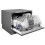 Dellonda Compact Tabletop Dishwasher 6 Place Settings, 6 Programmes, Low Noise, 6.5L Cycle - Silver - DH84 13
