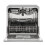 Dellonda Compact Tabletop Dishwasher 8 Place Settings, 6 Programmes, Low Noise, 8L Cycle - Silver - DH87 13