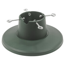 Green Plastic Tree Stand for Christmas 2.1m Trees and 1.6L Water Tank
