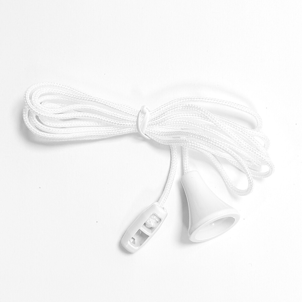1 x NR10 CEILING SWITCH SPARE NYLON PULL CORD BATH/SHOWER ROOM 1.37m