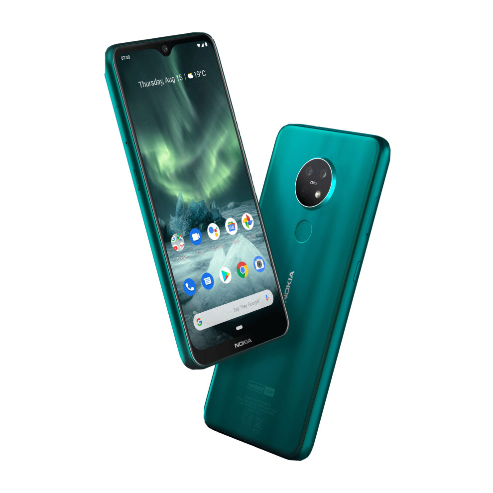 Nokia 7.2 Dual Sim Ta-1196 128Gb 4G Android Smartphone Unlocked Green 6438409035813