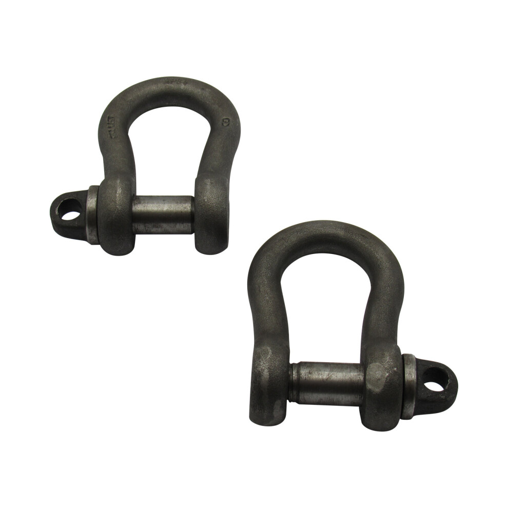 Self Colour Lifting Bow Shackle Screw Pin 1.25 Ton X2 (1.25T Towing) 600988499348