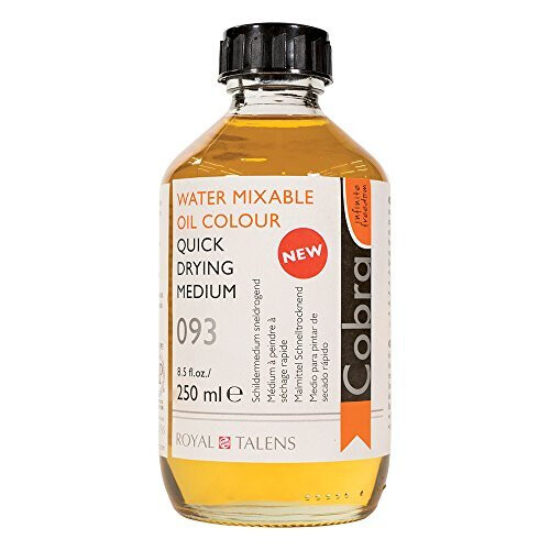 Royal Talens : Cobra Water Mixable Oil : Quick Drying Medium : 250ml