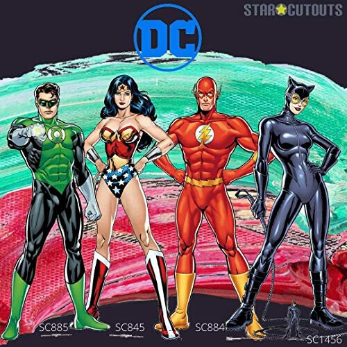 DC COMICS The Flash Cut Out, Cardboard, Multi-Colour, 90 x 45 x 90 cm 1