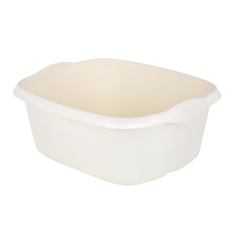 Wham Cream Rectangle Washing Up Bowl Wham 39cm Plastic Sink Basin Bowl