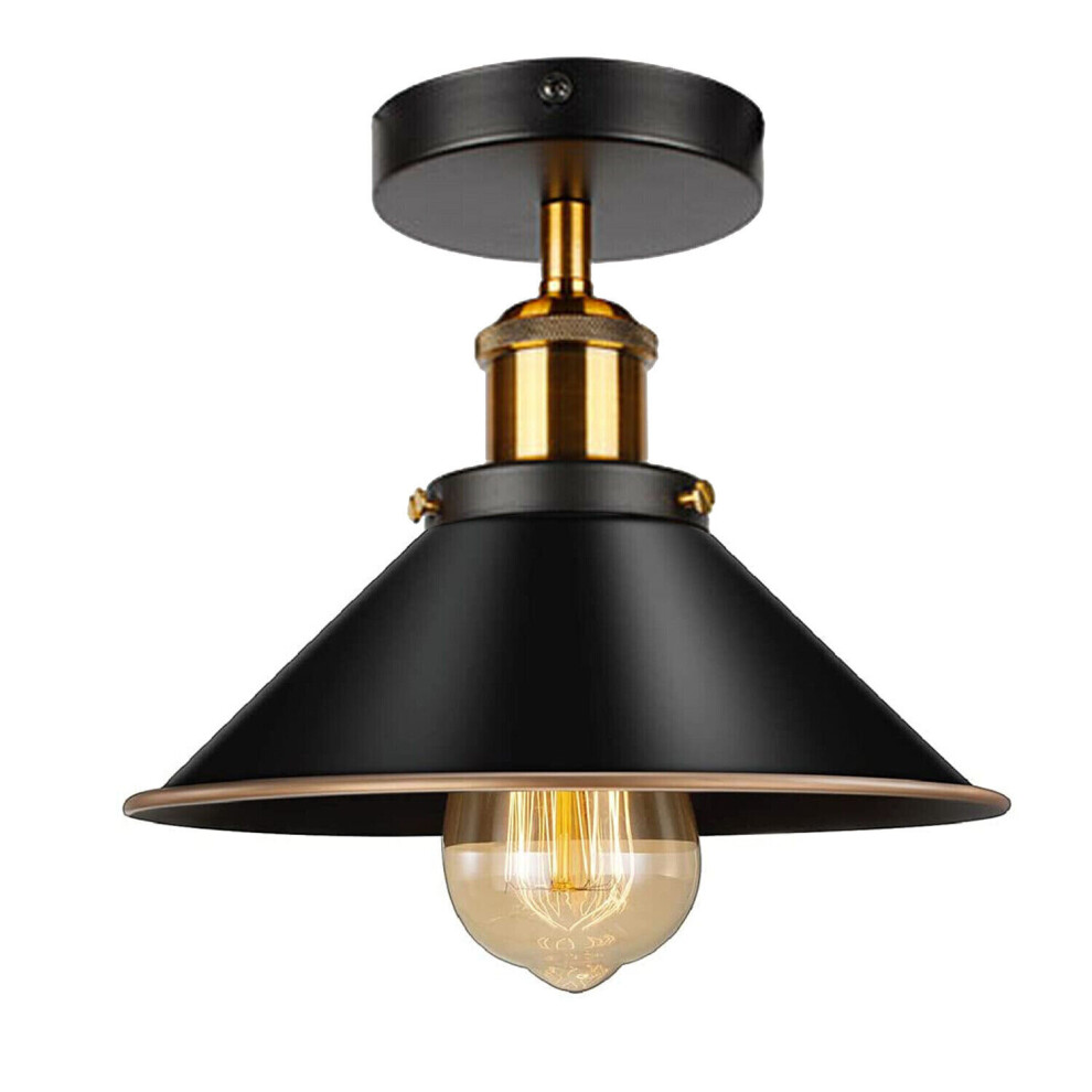 (Yes) Vintage Ceiling Light Retro Industrial