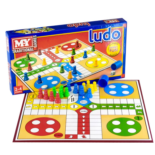 Ludo Family Board Game | Traditional Kids' Game
