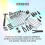 AREBOS AREBOS 172 pcs Tool Kit with Metal Tool Box DIY Hand Tools Anthrazit/Black 4