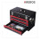 AREBOS AREBOS 172 pcs Tool Kit with Metal Tool Box DIY Hand Tools Red/Black 12
