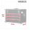 AREBOS AREBOS 172 pcs Tool Kit with Metal Tool Box DIY Hand Tools Red/Black 8